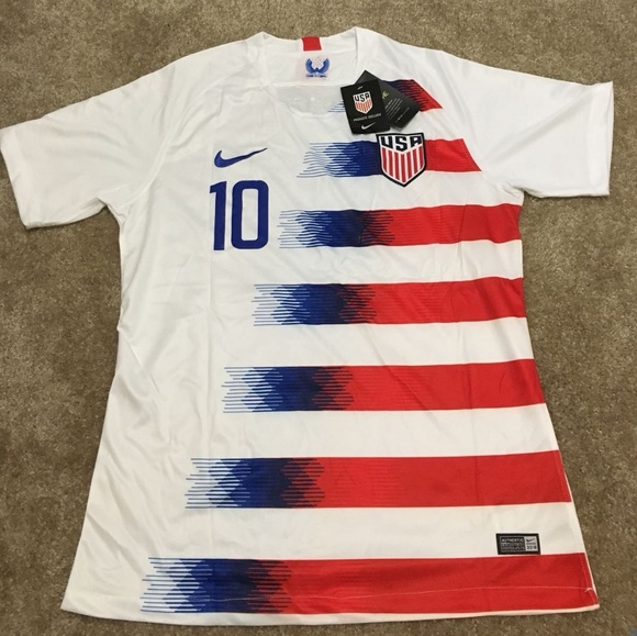 USA Home 2018 Jersey PULISIC #10 - Picture 2 of 5